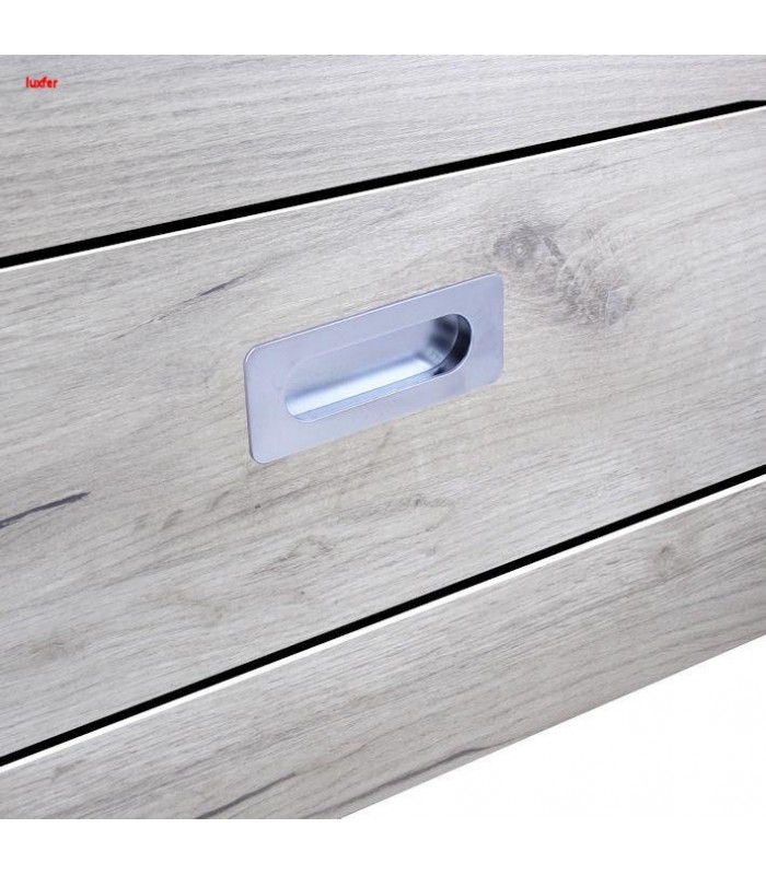 Manere mobila ingropate oval aluminiu