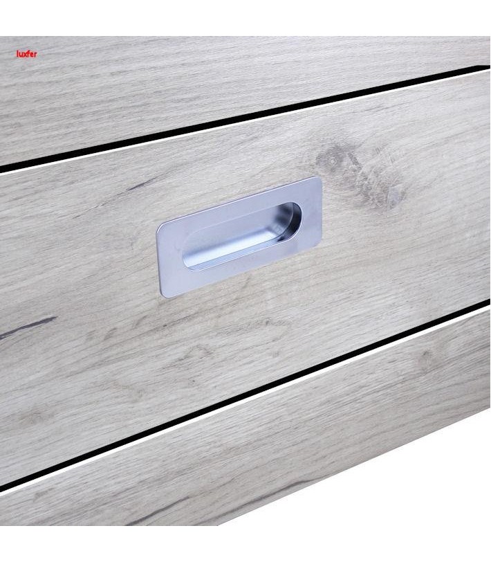 Manere mobila ingropate oval aluminiu