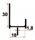 Profil aluminiu tip K