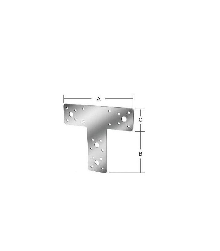 Element de imbinare plat in forma de T 10399x 000