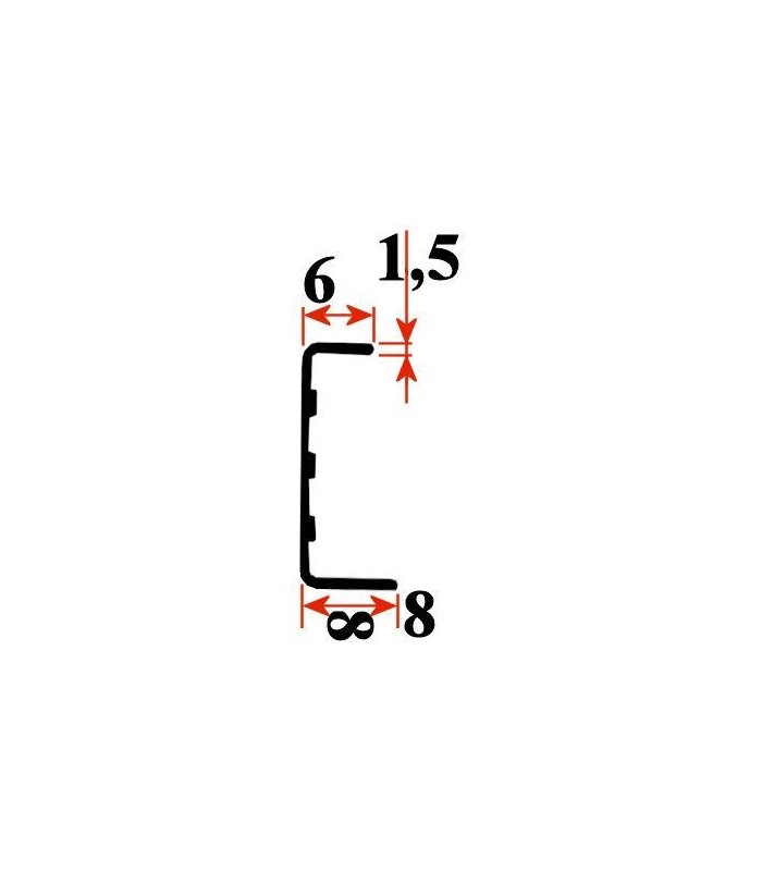 Profil aluminiu F15-9