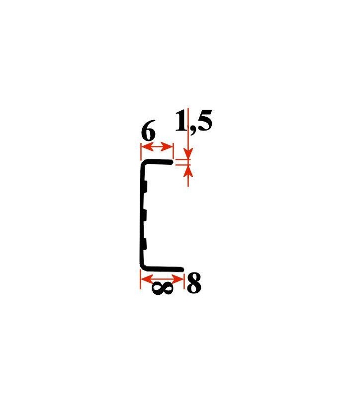 Profil aluminiu F15-9