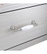 Manere ceramica mobila bucatarie 8939 inox/alb