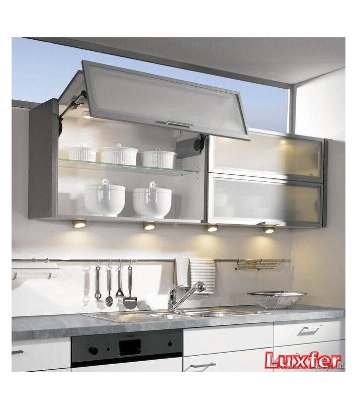 Rama aluminiu mobila 1002 finisaj Inox