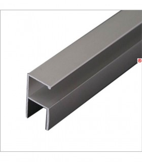 Profil aluminiu Y finisaj Inox