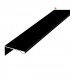 Profil aluminiu maner negru DF