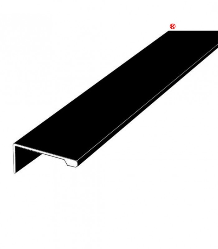 Profil aluminiu maner negru DF