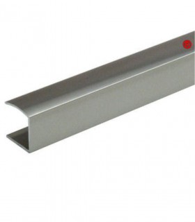 Profil aluminiu U finisaj Inox
