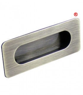 Manere mobila ascunse oval Bronz antichizat