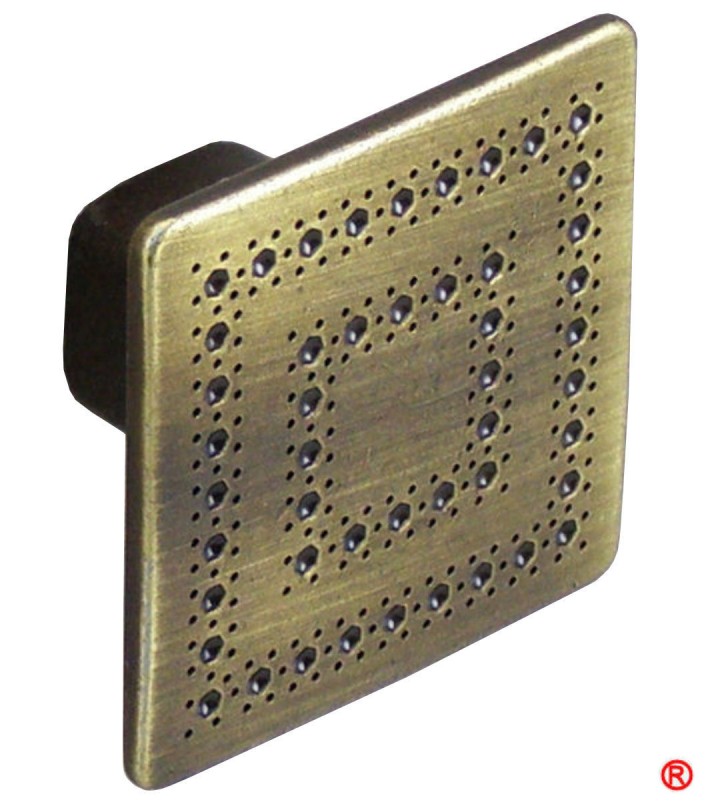 Buton mobila antichizat Mozaik BZ