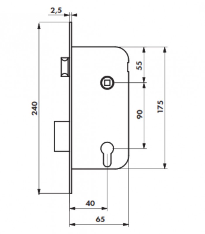 Broasca usa cu butuc neagra