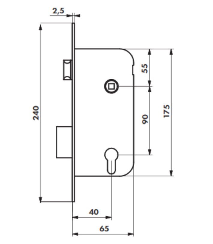Broasca usa cu butuc neagra