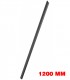 Manere lungi negre HEXA 1200mm