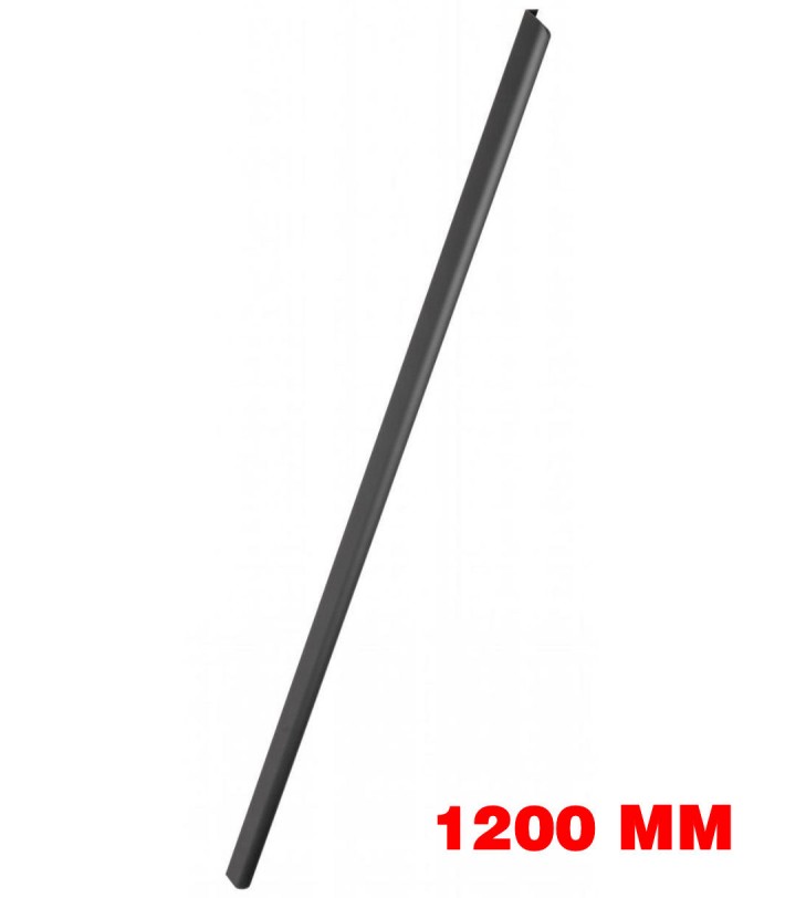 Manere lungi negre HEXA 1200mm