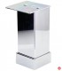 Picior reglabil mobilier 40x40 Crom