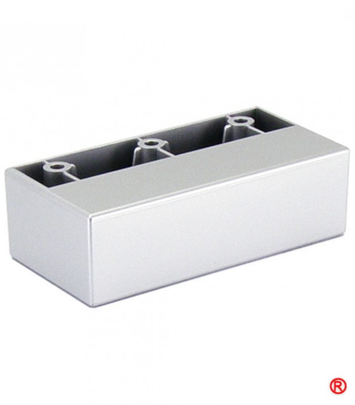 Picioare plastic mobila 27x90x45 mm gri