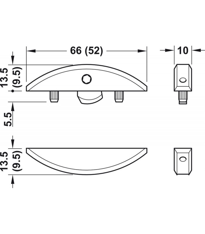 Conector Lamello Clamex P-14  set 80 buc