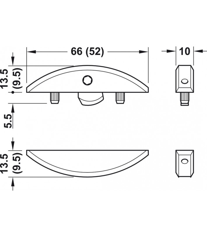 Conector Lamello Clamex P-14  set 80 buc