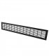 Grila aerisire mobila neagra