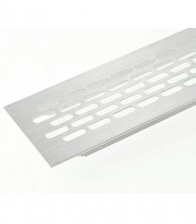 Grila aerisire finisaj inox