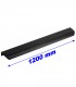 Manere lungi negre HEXA 1200mm