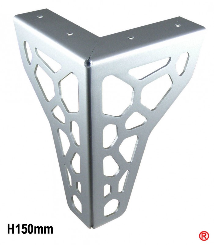 Picioare mobila living 150 mm KAX aluminiu