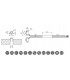 Senzor miscare banda led  set 2 senzori  max 24W