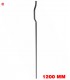 Manere mobila lungi negre Gravel 1200mm