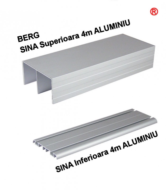 Profile usi glisante Berg Aluminiu