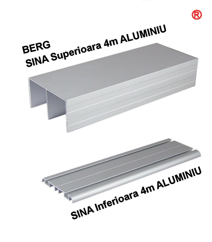 Profile usi glisante Berg Aluminiu