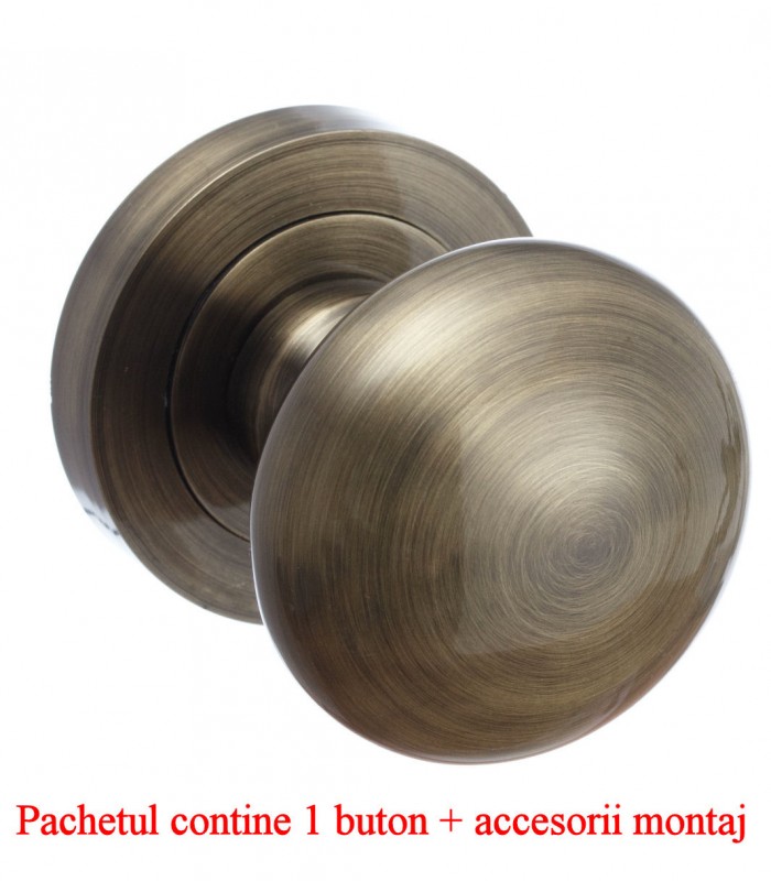 Buton usa Stala bronzat lacuit