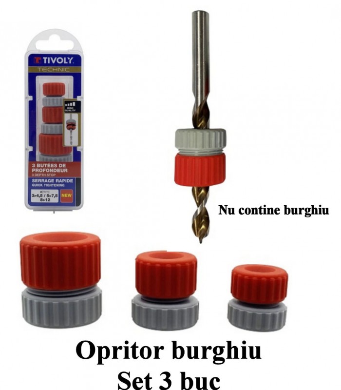 Opritor burghiu reglabil