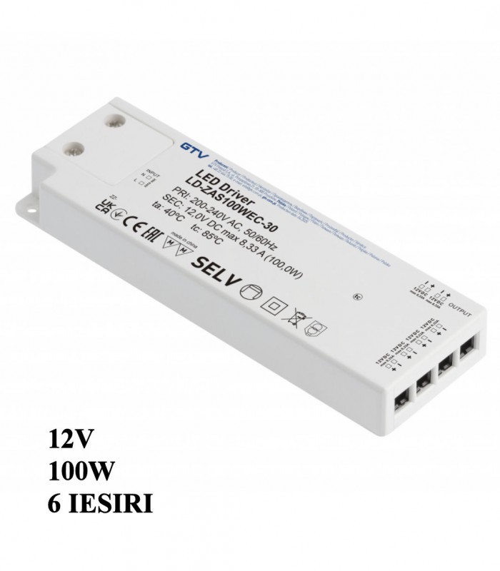 Transformator 12V 100W