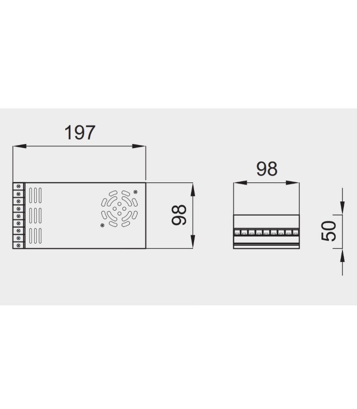 Transformator 12V 350W
