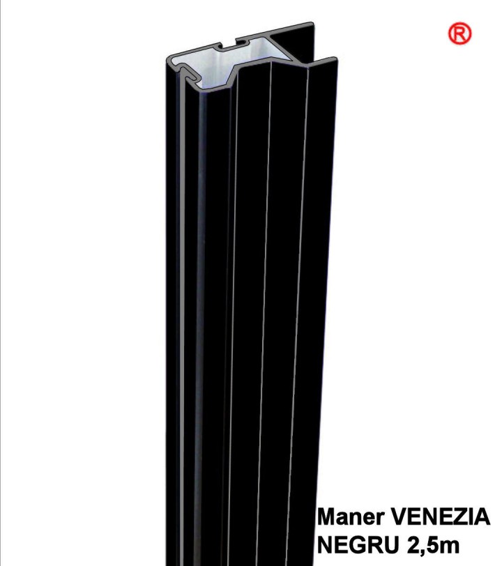 Maner profil Venezia negru