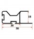 Maner profil Venezia negru