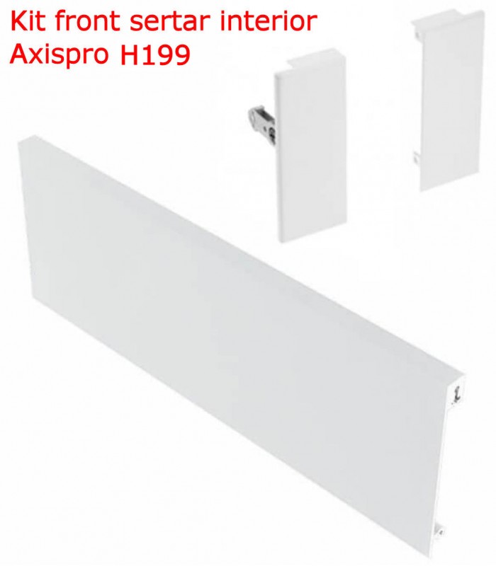 Axispro Front sertar interior alb H199