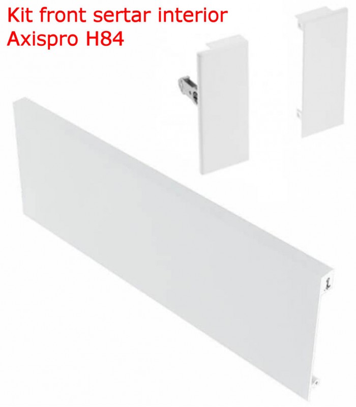 Axispro Front sertar interior alb H84