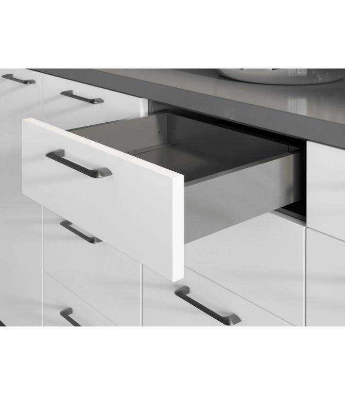 Sertar metalic bucatarie Axispro H84 Antracit