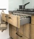 Sertar metalic bucatarie Axispro H84 Antracit