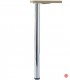 Picioare masa crom 710mm