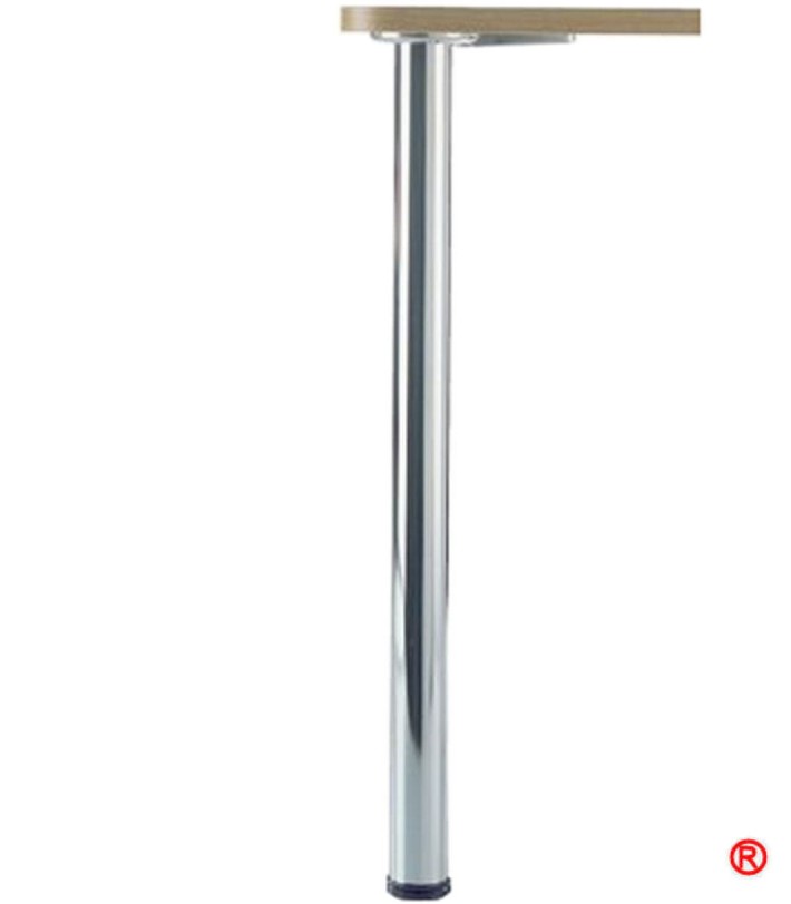 Picioare masa crom 710mm