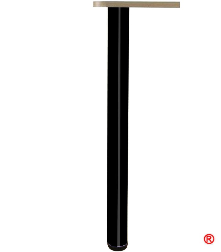 Picior metalic masa negru