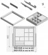 Organizator bijuterii Elite tip sertar