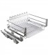 Scurgator vase sertar crom Movix