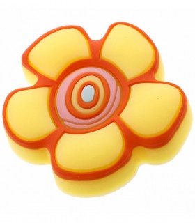 Butoni mobila copii Floare Galbena