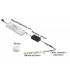 Senzor banda led wireless negru