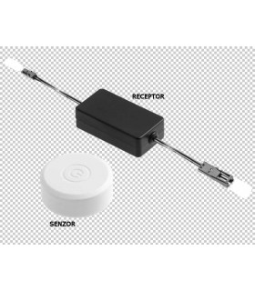 Senzor wireless alb banda led