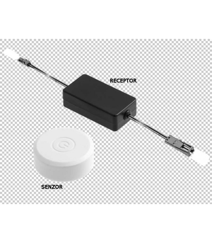 Senzor wireless alb banda led
