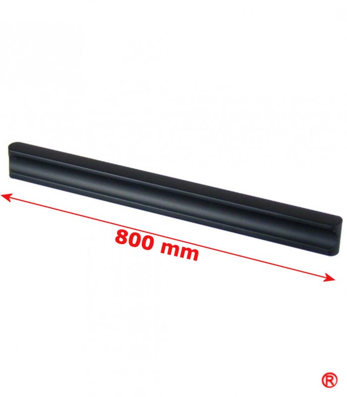 Manere lungi mobila STAMP negru 800 mm